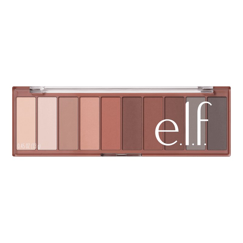 e.l.f. Perfect 10 Eyeshadow Palette - Nude Mood Neutral Eyeshadow Set for Everyday Makeup & Professional Looks | Vegan & Cruelty-Free