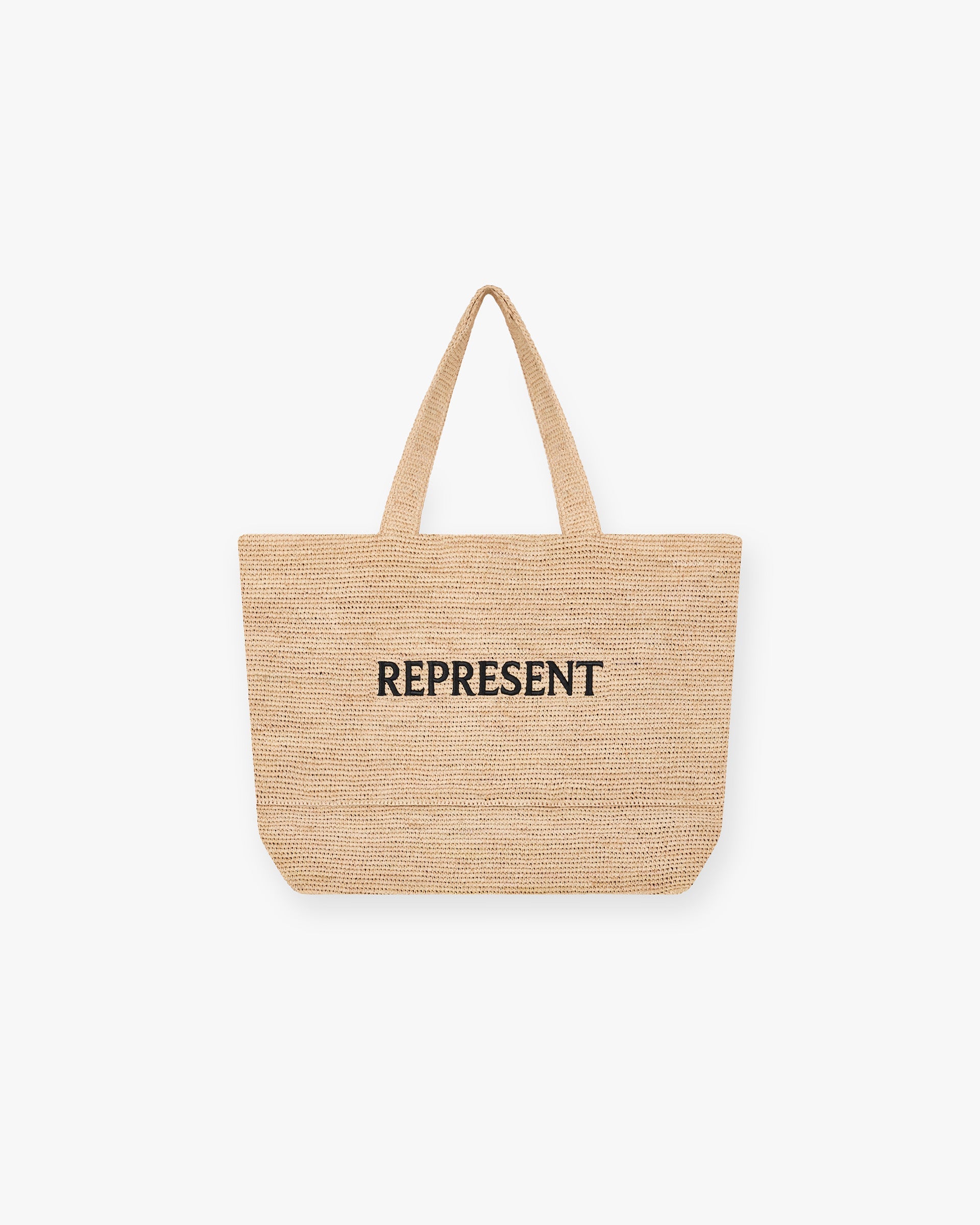 Stylish Raffia Tote Bag in Latte - Eco-Friendly Woven Beach Bag for Women | Perfect for Summer Vacation, Shopping & Daily Use