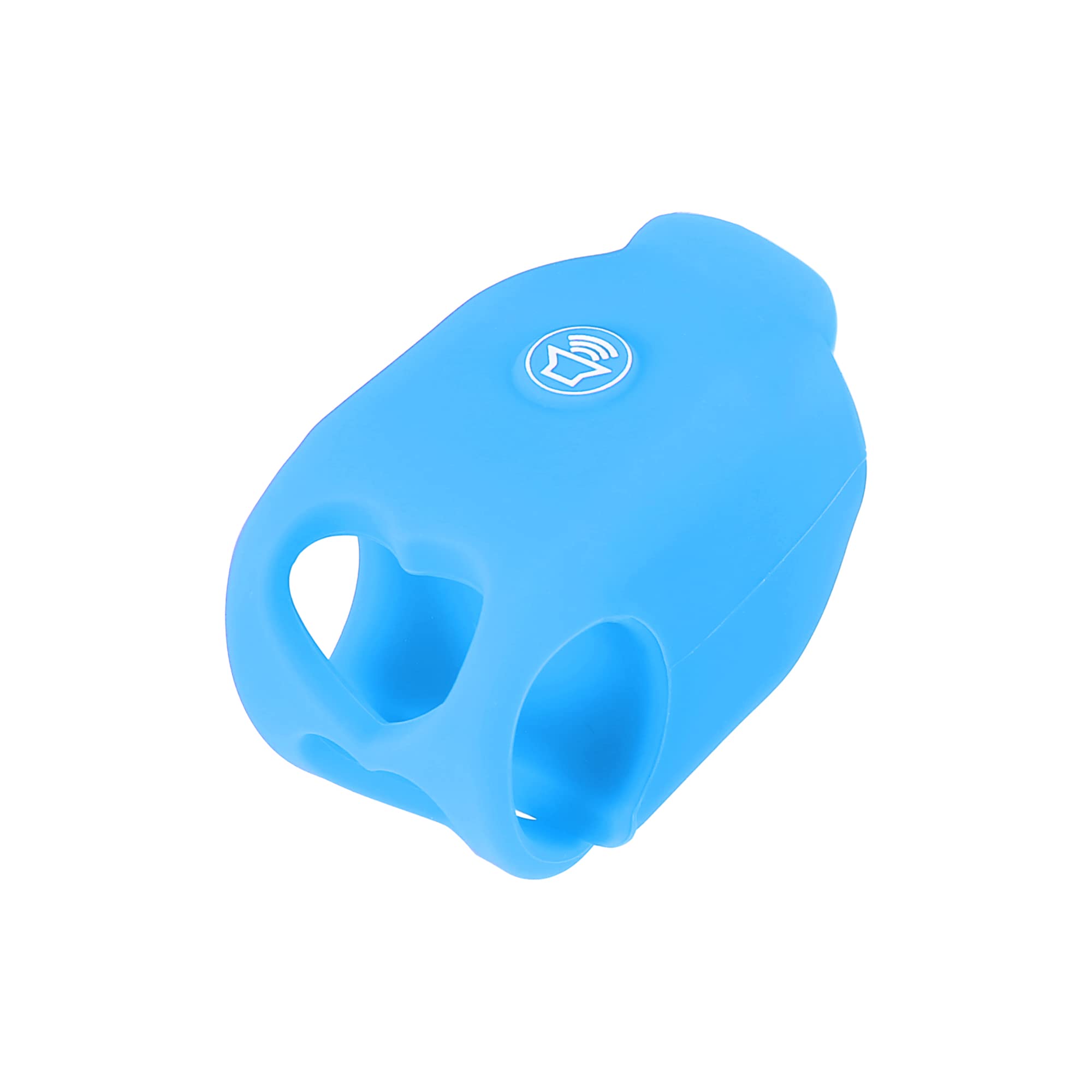 X AUTOHAUX Rechargeable Electric Bike Bell - Loud Cycling Horn for Mountain & Road Bikes - Waterproof Silicone Bicycle Bell - Perfect for Commuting, Trail Riding & Urban Cycling Safety