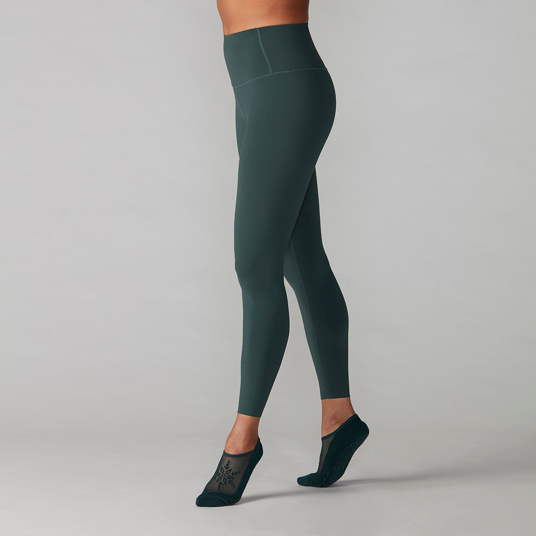Tavi Noir High Waisted 7/8 Leggings for Women - Slimming Yoga Pants with Tummy Control - Perfect for Workouts, Running & Everyday Wear