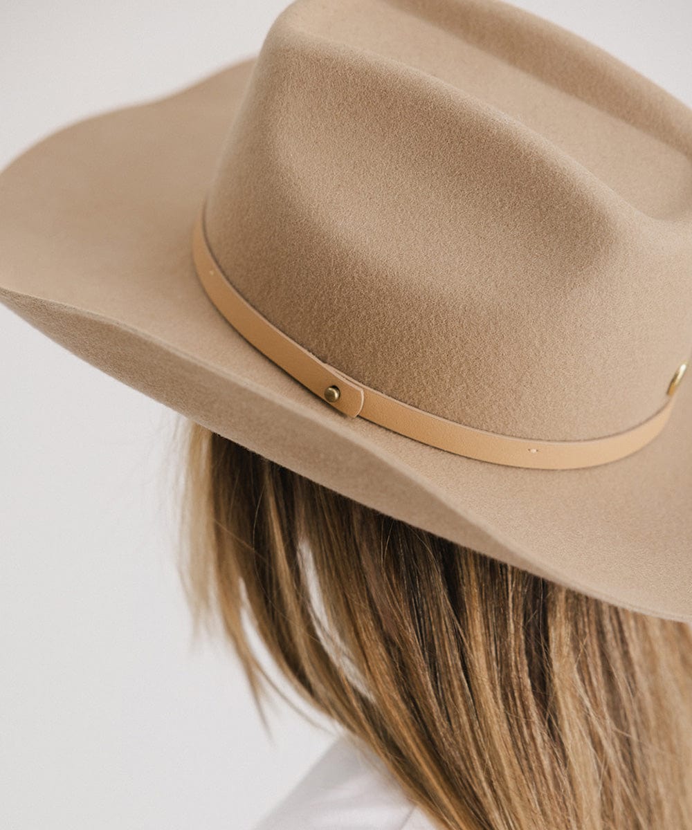 Shane Cowboy Hat for Men & Women - Western Style Leather Cowboy Hat - Sun Protection & Fashion Accessory - Perfect for Rodeo, Country Music Festivals & Outdoor Adventures