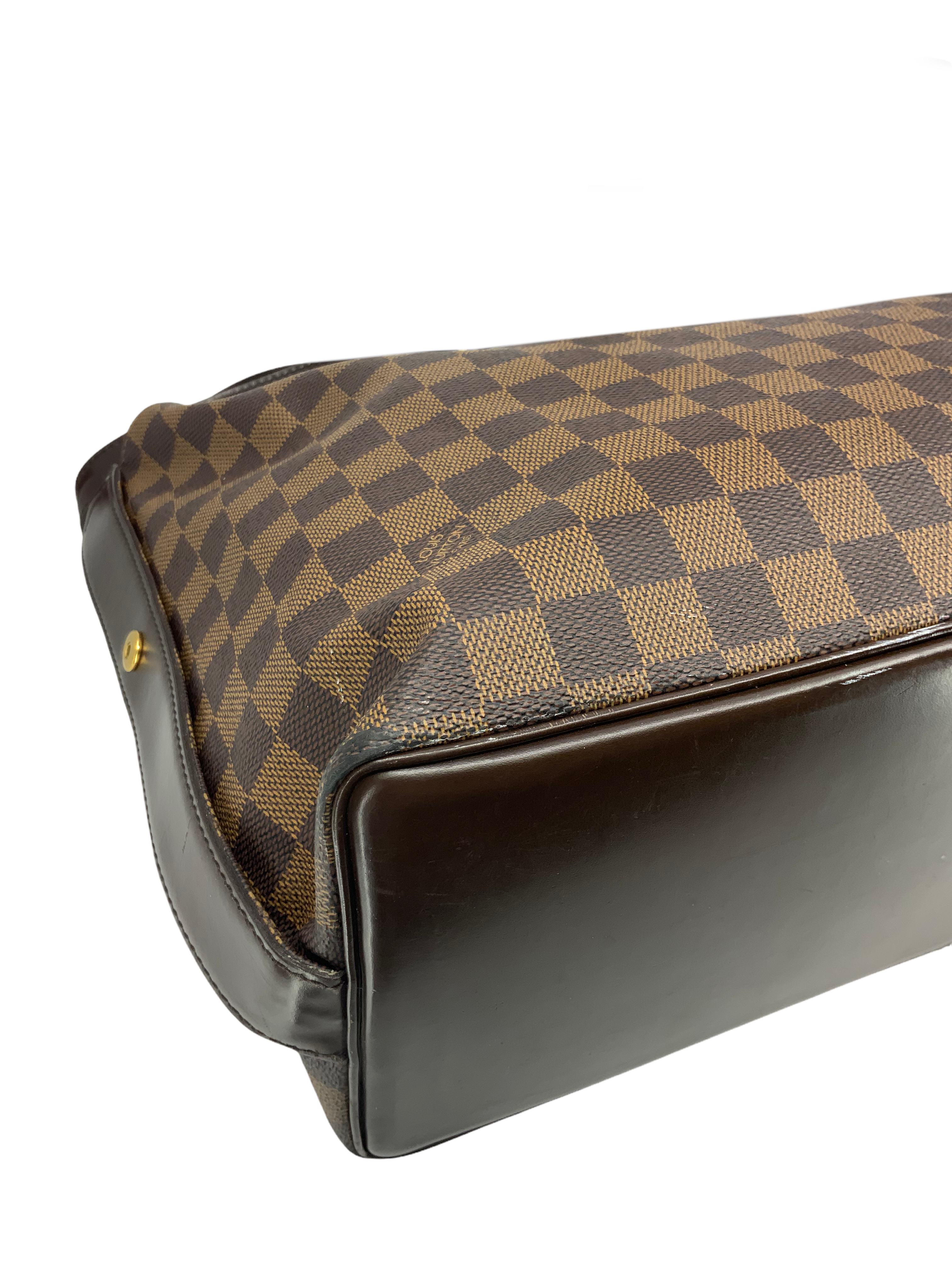 Authentic Louis Vuitton Damier Ebene Chelsea Tote Bag for Women | Luxury Designer Handbag | Perfect for Work, Travel & Everyday Use