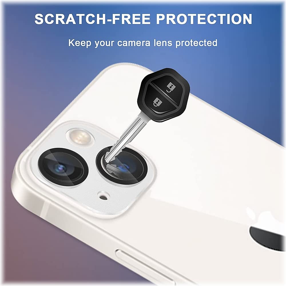 ZERODAMAGE Sahara Case - Ultra-Strong Camera Lens Protector for iPhone 16 Pro & 16 Pro Max (2-Pack) | Shatterproof Screen Guard | Compatible with iPhone 13/13 Mini | Black & White Options | Perfect for Outdoor Adventures & Daily Protection