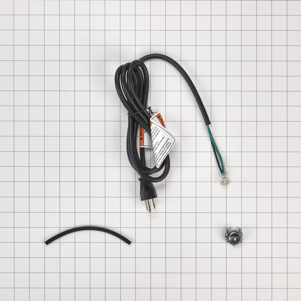 Amana W11365011 Dishwasher Power Cord Kit - Straight Plug Replacement for Amana Dishwashers - Perfect for Home Kitchen Appliance Repair & Installation