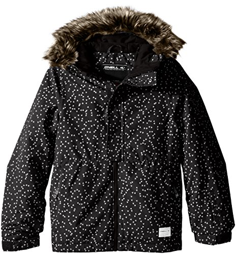 Black Allover Print/White