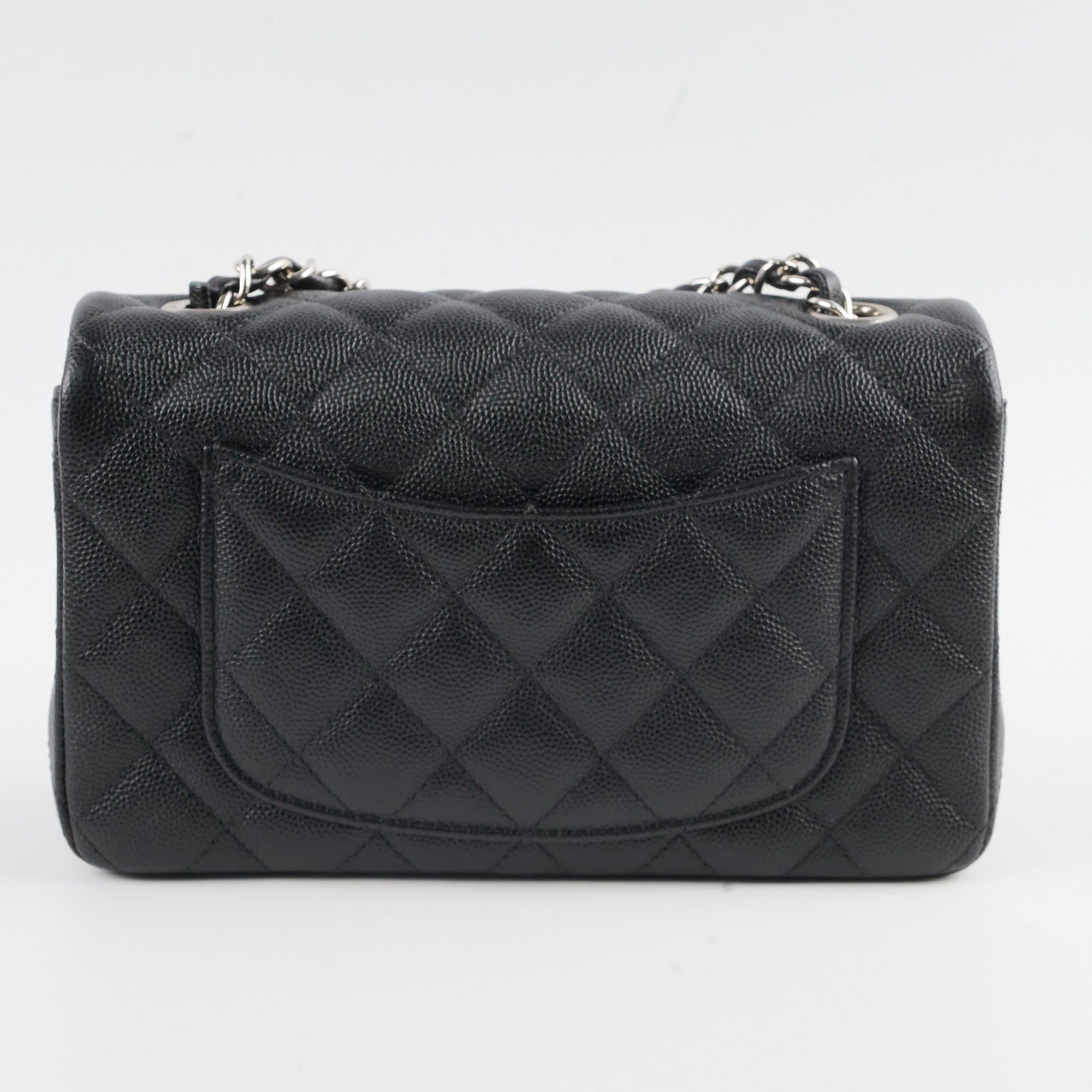 Chanel Caviar Mini Rectangular Flap Bag Black 26cm - Luxury Designer Crossbody Purse for Women, Perfect for Evening Events & Date Nights
