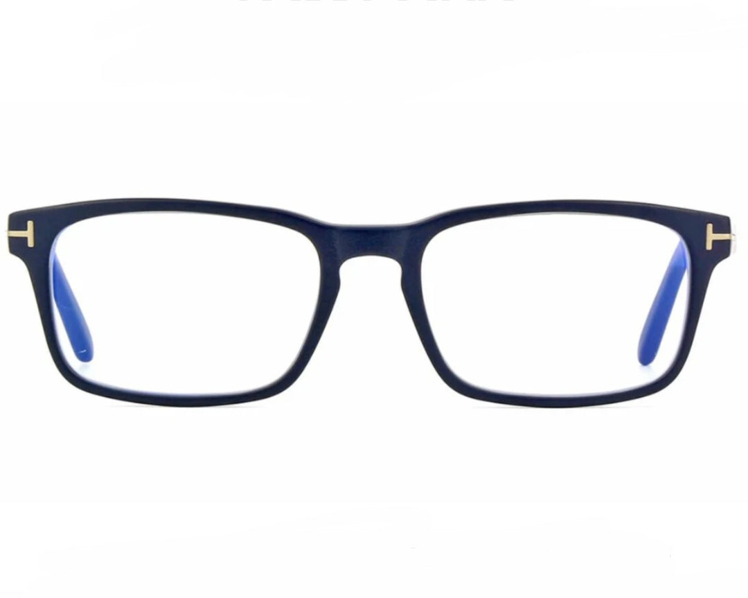TOM FORD TF5938 B Rectangular Optical Glasses - Stylish Eyewear for Men & Women | Perfect for Reading, Work & Fashion Accessories