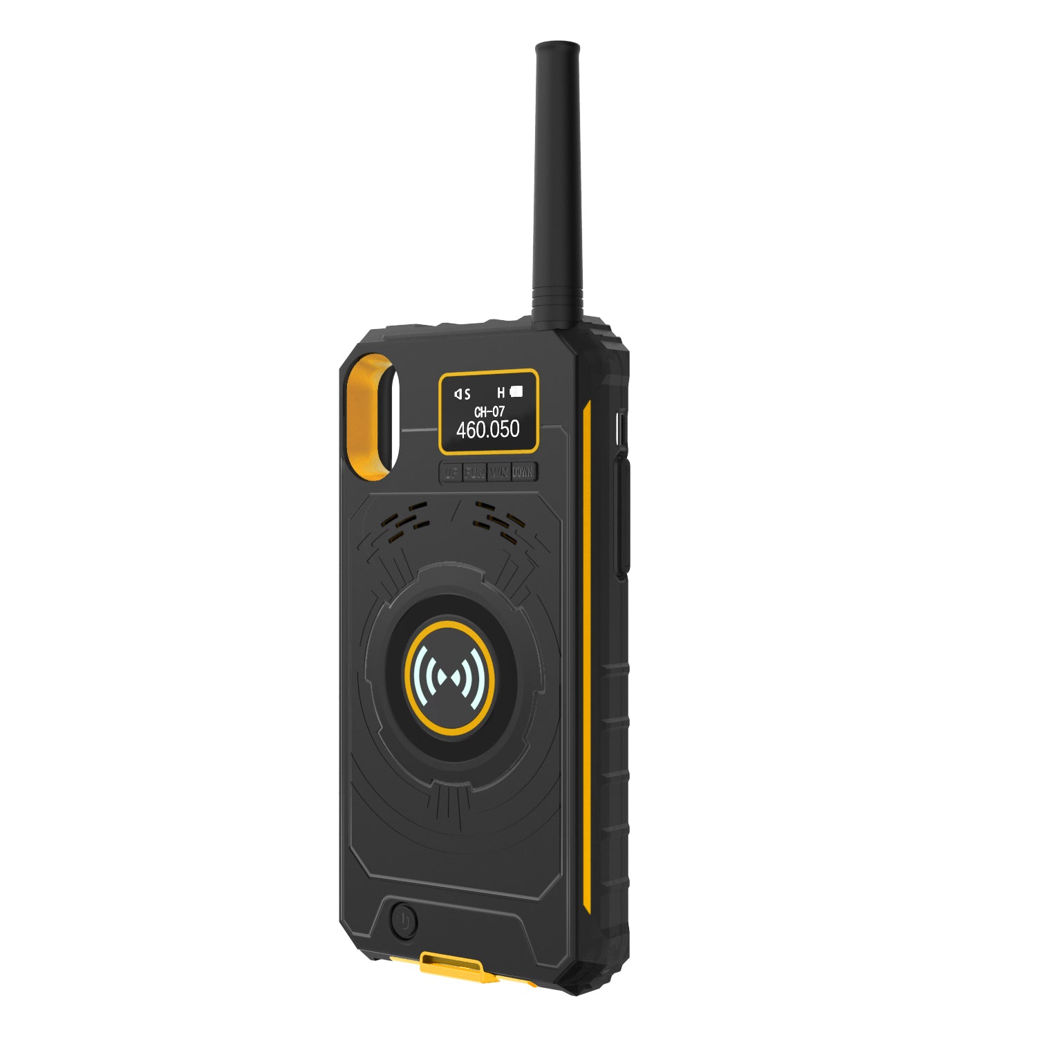iRaddy GM Series 3-in-1 UHF Two-Way Radio Walkie Talkie with Long Range Communication - Perfect for Outdoor Adventures, Construction Sites & Emergency Preparedness [Open Box]