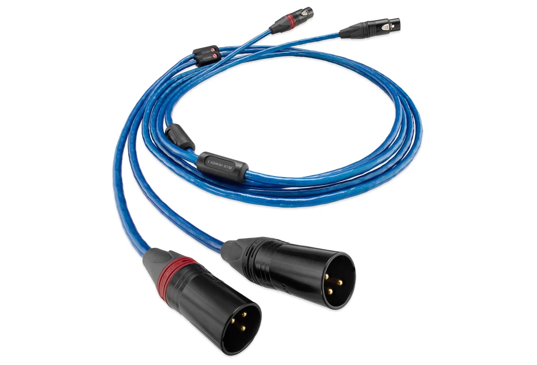 Nordost Blue Heaven 3 Analog Interconnect Cable - High-Performance Audio Cable for Home Theater & Stereo Systems - Perfect for Audiophiles & Music Enthusiasts
