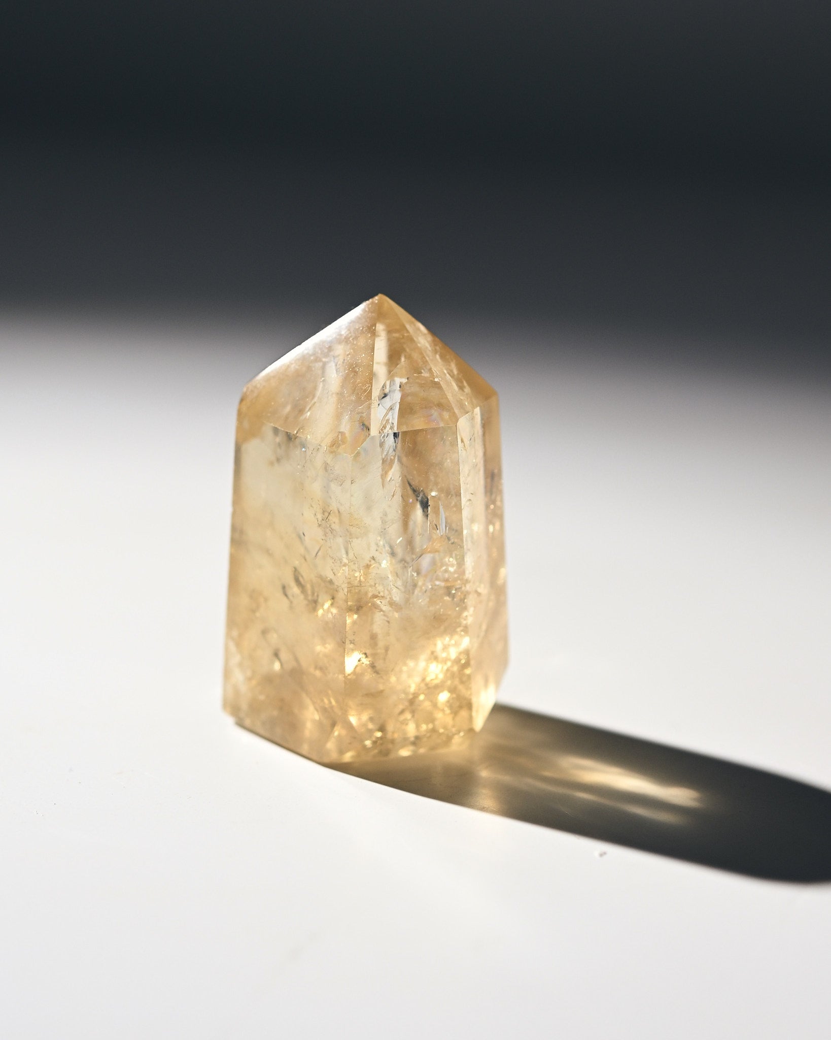 Natural Golden Citrine Point 2 Inch - Genuine Healing Crystal for Meditation, Chakra Balancing & Home Decor | Perfect for Spiritual Gifts, Yoga Spaces & Energy Work