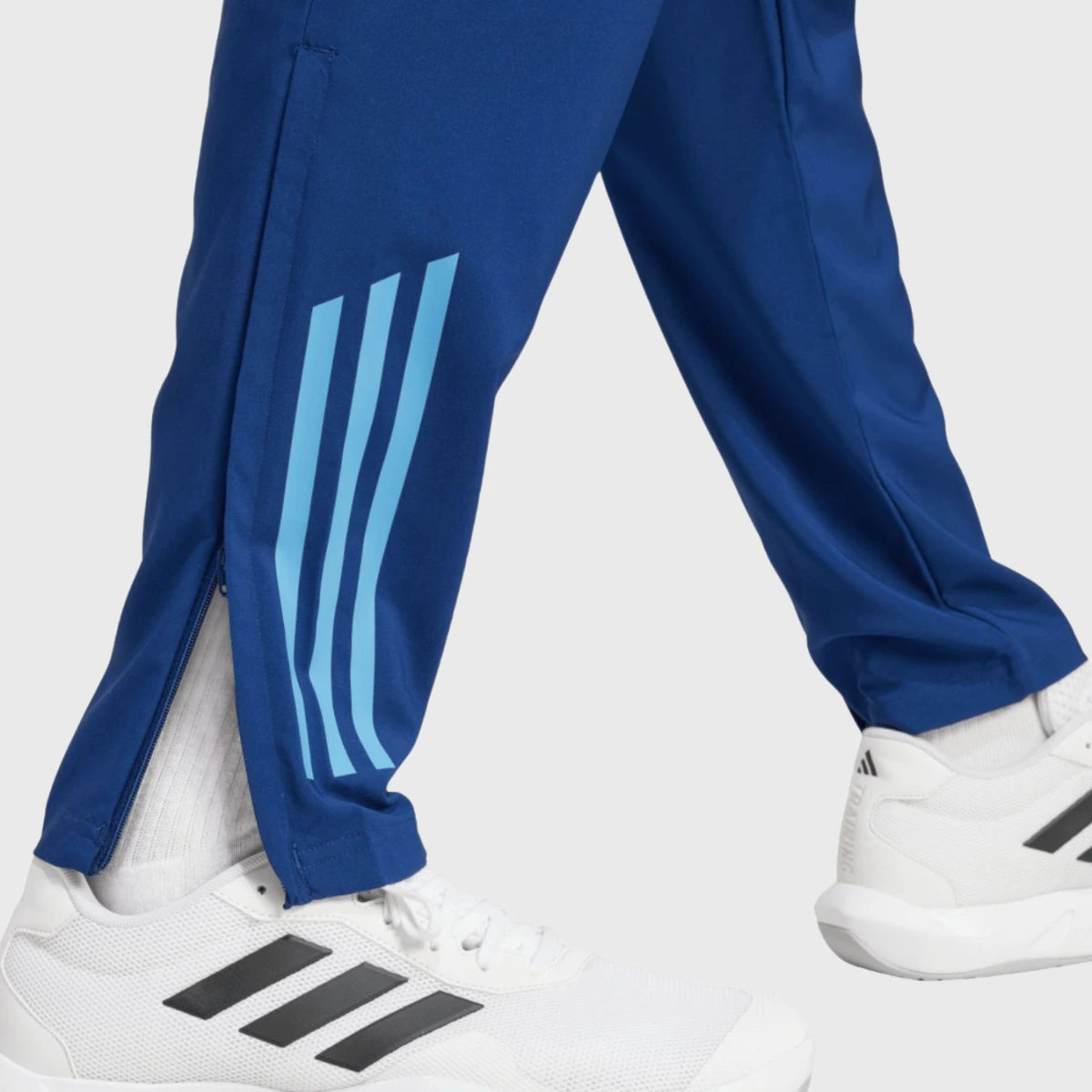 Adidas France Rugby Presentation Pant Dark Blue - Men's Athletic Training Pants for Rugby & Sports - Comfortable & Durable Workout Pants for Gym, Running & Casual Wear