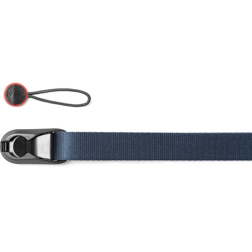 Peak Design Leash Camera Strap (Midnight Blue) - Adjustable & Comfortable DSLR/SLR Neck Strap for Photographers - Perfect for Travel, Hiking & Outdoor Photography