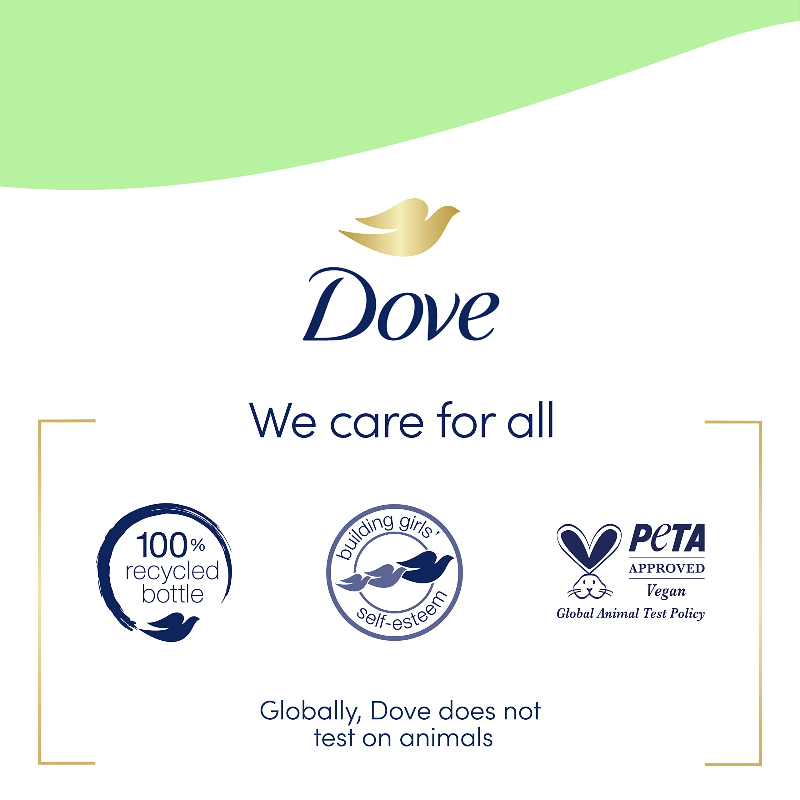 Dove Foaming Body Wash & Hand Wash Set - Shea Butter & Aloe (4-Pack) for Soft Skin