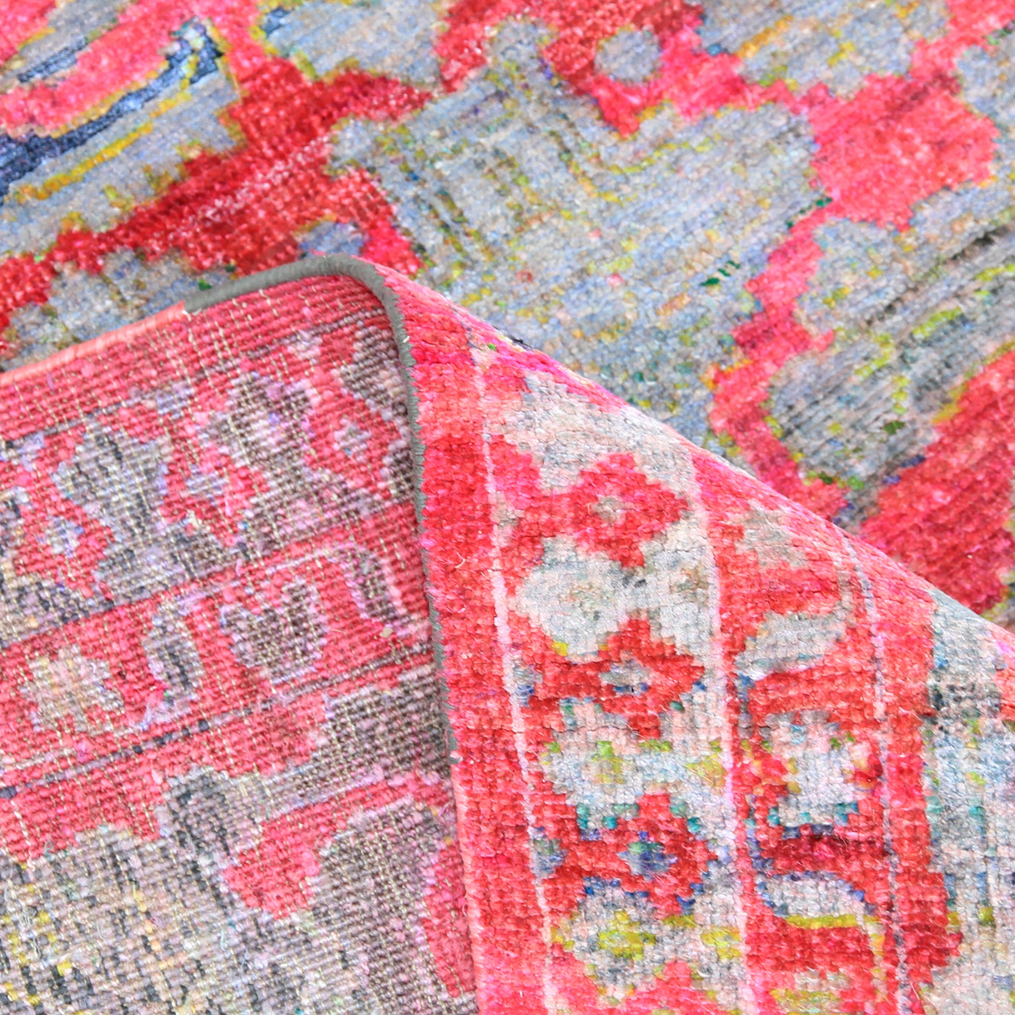 Premium Alchemy Silk & Wool Rug 9'10 x 13'2 - Luxurious Handmade Oriental Carpet for Living Room, Bedroom & Office Decor