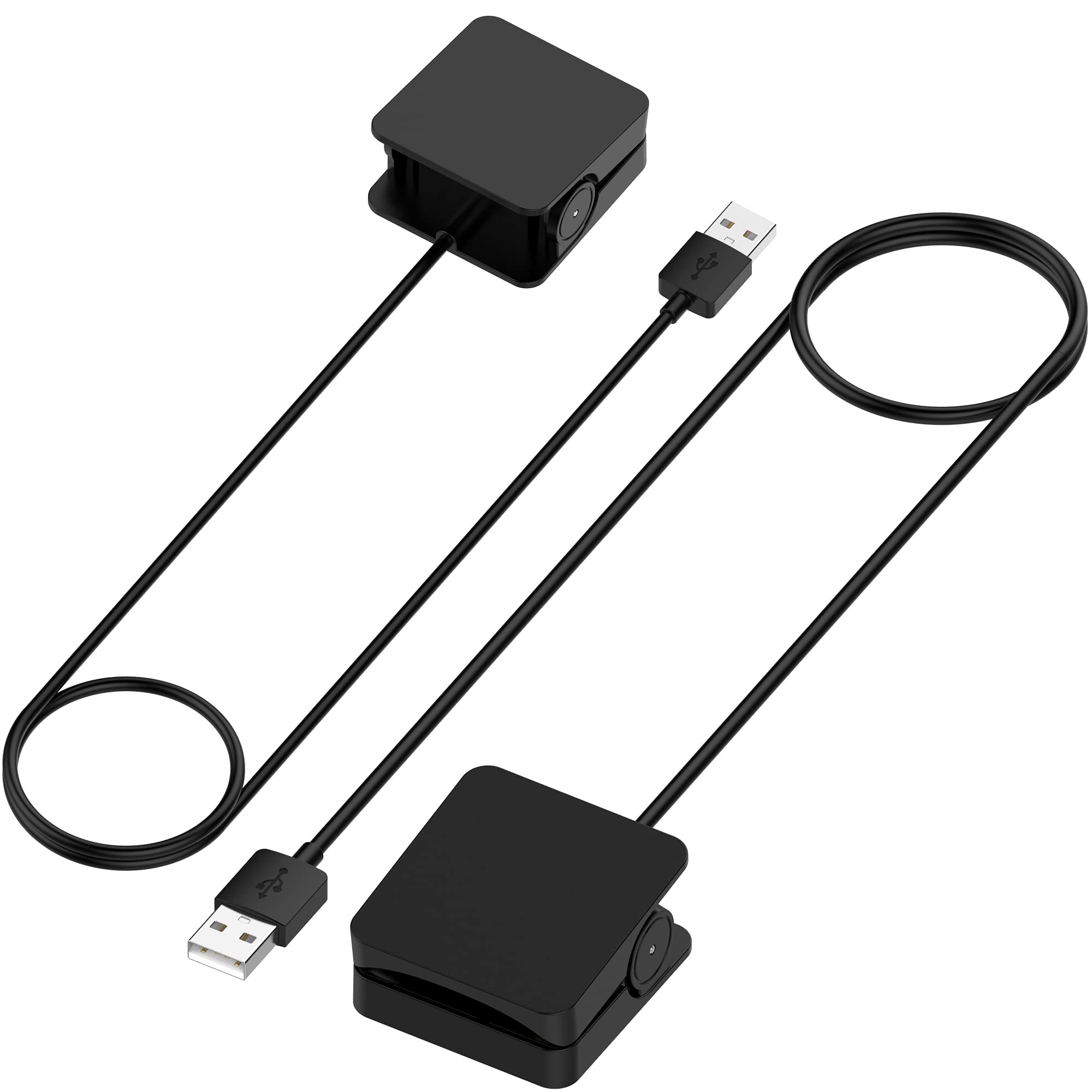 Chofit Replacement Charger Cable for Amazon Halo Smartwatch - 3.3Ft Durable Charging Cord (2 Pack, Black) | Perfect for Home, Office & Travel Use