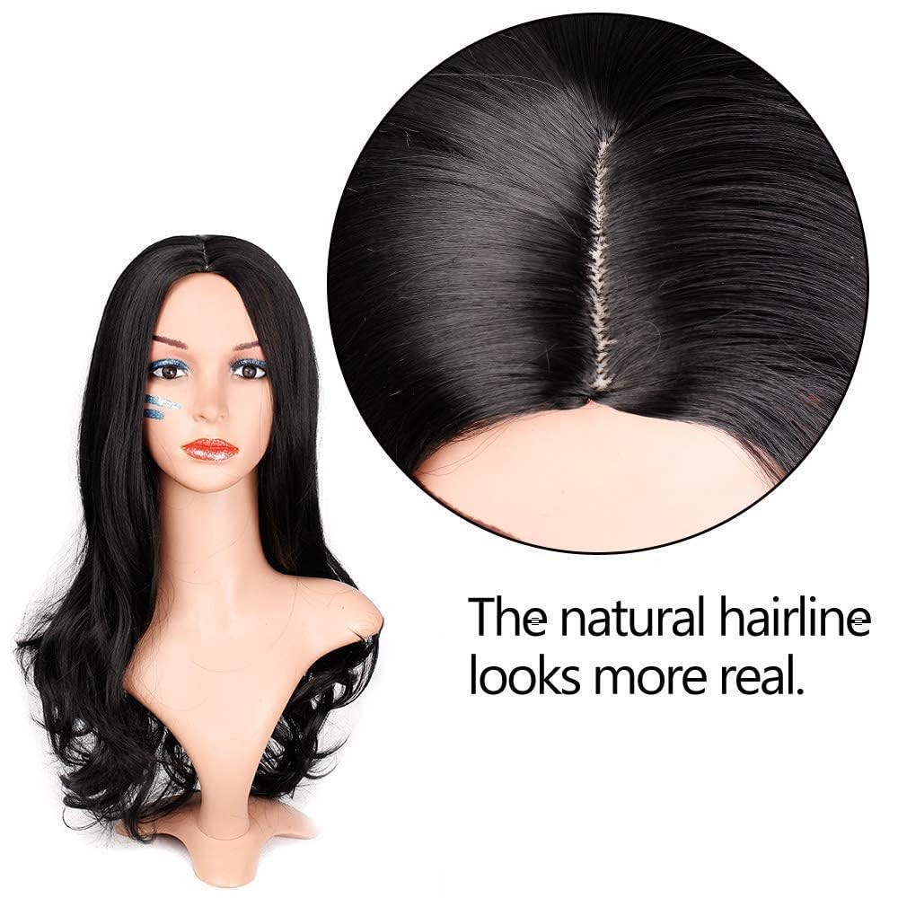 Natural Looking Synthetic Hair Wigs for Women & Girls - Heat Friendly Fashion Wigs with Full Head Coverage | Perfect for Daily Wear, Cosplay, and Cancer Patients | Stylish & Comfortable Artificial Hairpieces for All Occasions