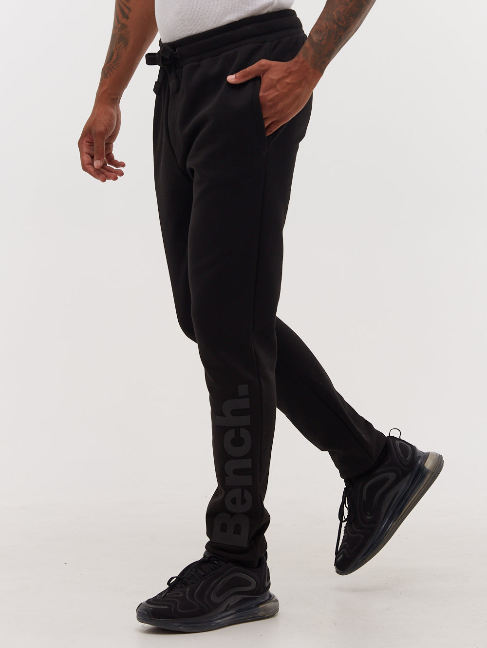 Paxton Tonal Logo Joggers for Men - Comfortable Athletic Running Pants with Stylish Design - Perfect for Gym, Workout, and Casual Wear