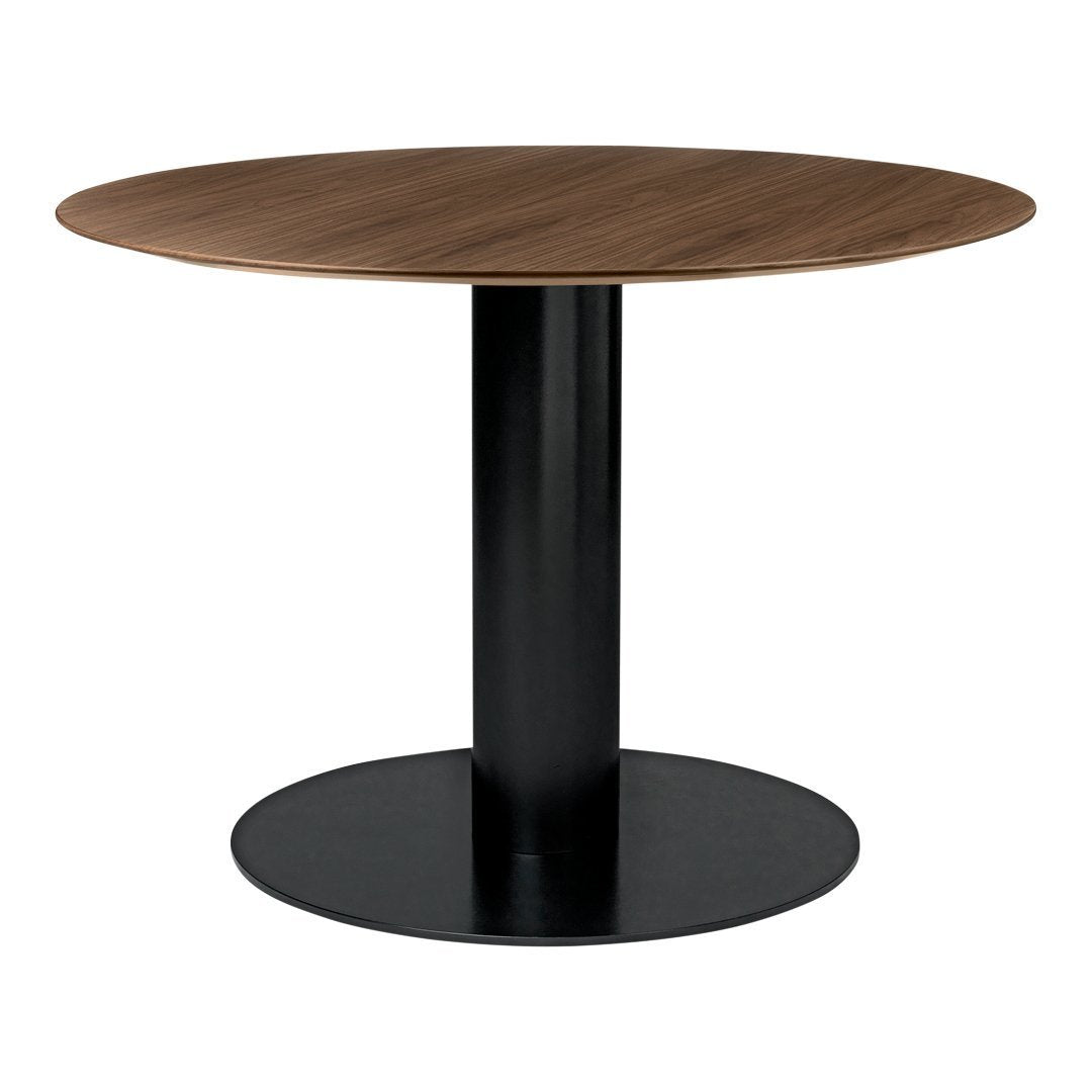 Gubi 2.0 Round Dining Table - Modern Scandinavian Design for Small Spaces | Perfect for Apartments, Breakfast Nooks & Cozy Kitchens