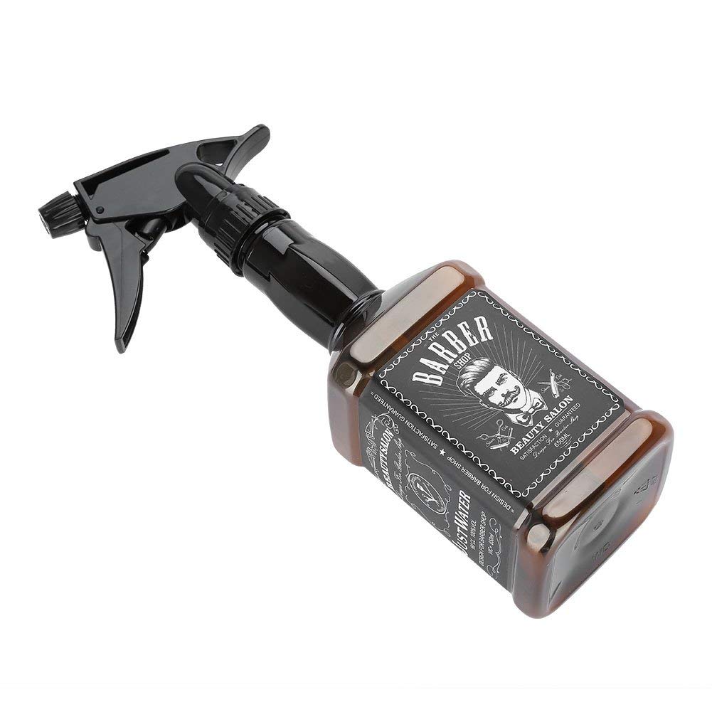 **650ml Refillable Hair Spray Bottle for Salon & Barber - Professional Hairdressing Water Sprayer Tool (Brown) - Perfect for Styling, Conditioning & Hydrating Hair**