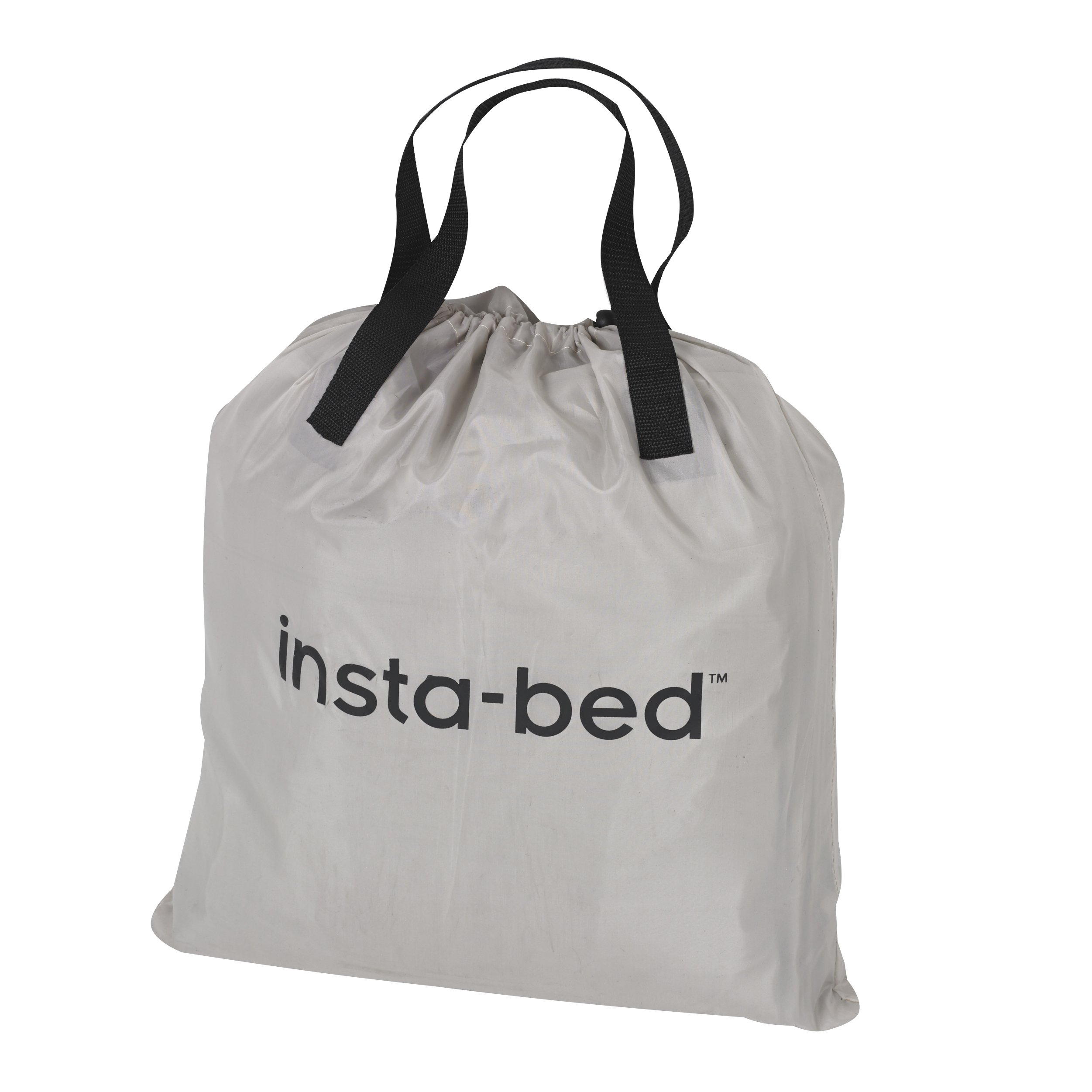 Insta-Bed Raised Air Mattress with Never Flat Pump - Portable Inflatable Guest Bed for Camping, Travel & Home Use