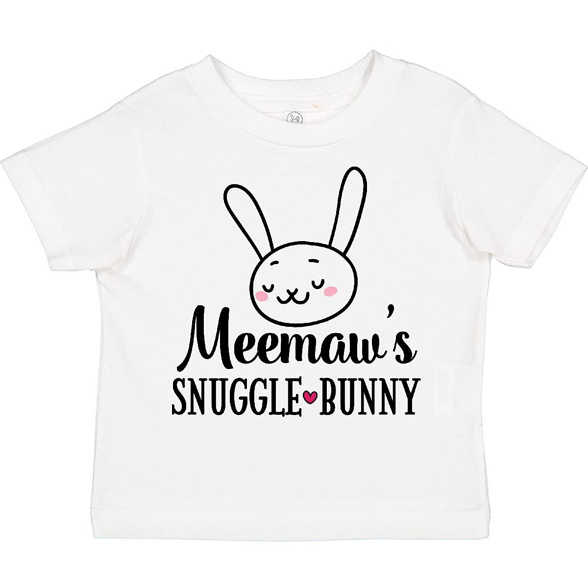 Inktastic Meemaw Easter Bunny Toddler T-Shirt - Cute Easter Outfit for Baby Girls & Boys - Soft Cotton Kids Tee for Easter Egg Hunt, Family Photos & Spring Celebrations