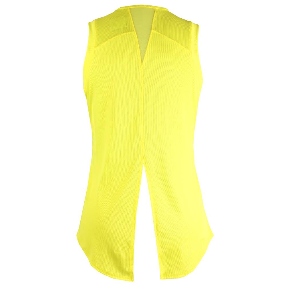 Lucky In Love Women's Swift Tie Back Tank Top - Yellow | Casual Summer Outfit, Beachwear, Yoga & Lounge Wear
