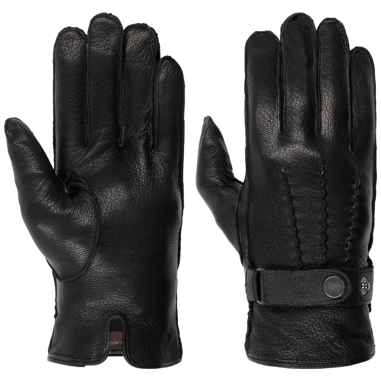 Premium Planar Leather Gloves for Men & Women - Soft Genuine Leather, Comfortable Fit - Ideal for Driving, Motorcycling & Outdoor Activities