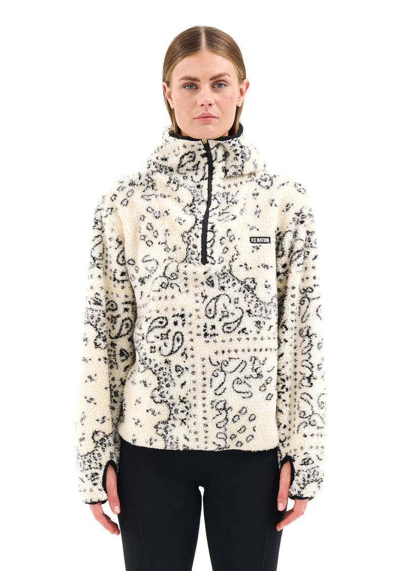 Stylish ANDORRA HOODIE in Trendy Bandana Print - Perfect for Casual Outfits, Streetwear Fashion, and Cozy Loungewear
