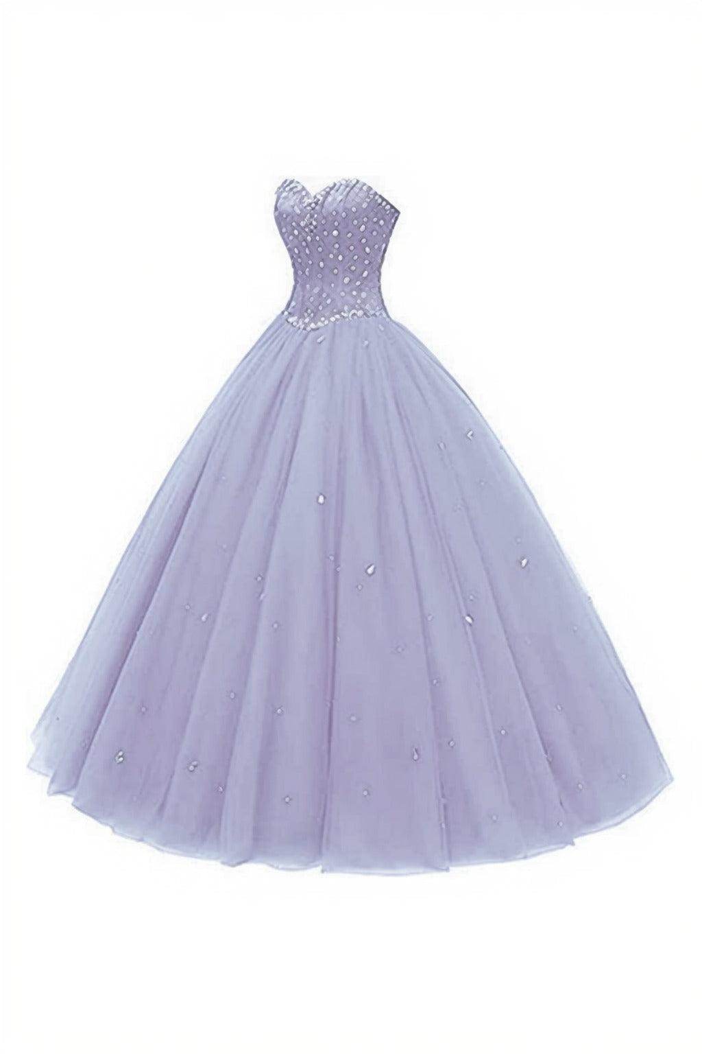 Elegant Princess Floor-Length Tulle Prom Dress CS0425 | Perfect for Homecoming, Ball & Formal Events
