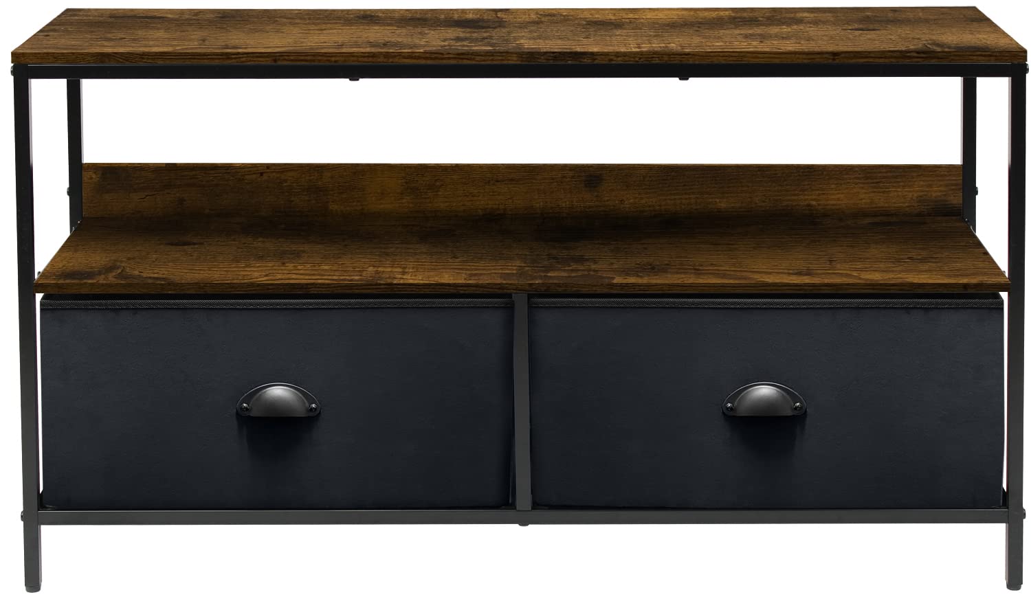 Sorbus TV Stand Dresser with 2 Drawers - Modern TV Riser Chest with Storage for Bedroom, Living Room & Dorm - Space Saving Furniture for Small Apartments & Home Entertainment Setup