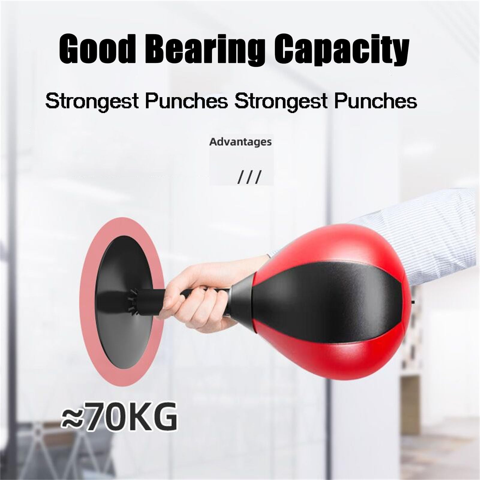 Fun Punch Rage Bag for Stress Relief - Desktop Punching Ball for Kids & Adults at Home/Office