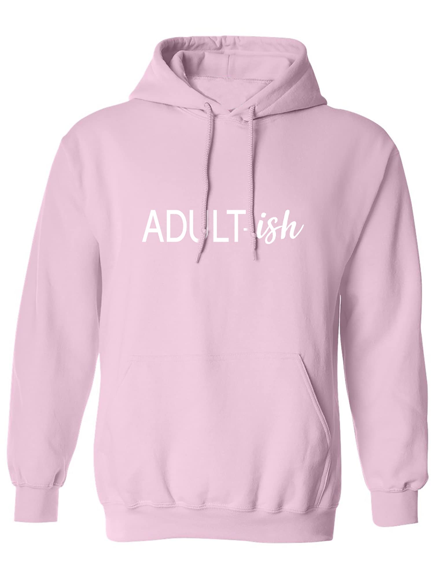 zerogravitee ADULT-ish Hooded Sweatshirt for Men & Women - Cozy Pullover Fleece Hoodie for Casual Wear, Lounge & Street Style