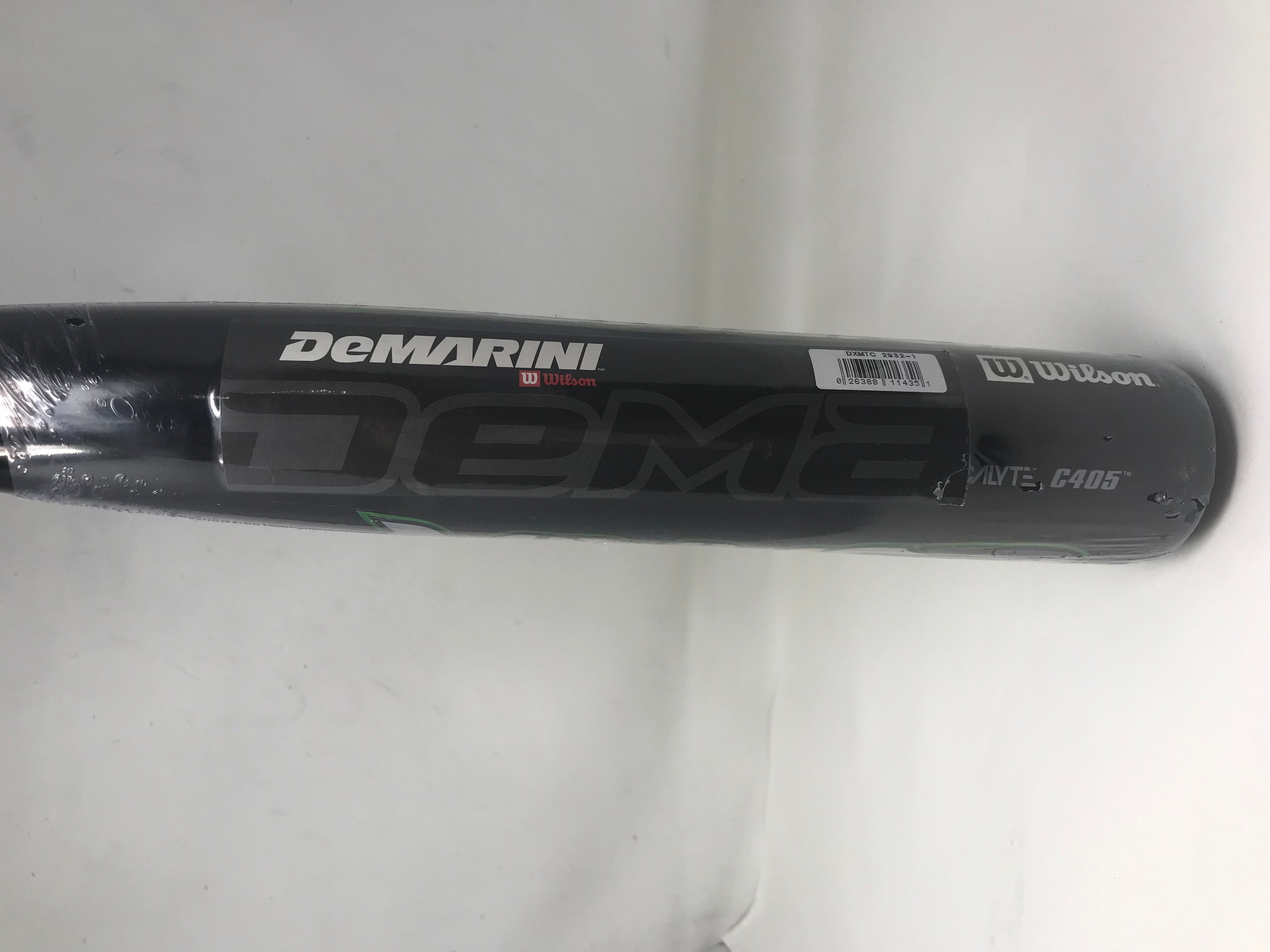 DeMarini DXMTC Minus BESR Baseball Bat - Lightweight Performance Bat for Youth & Adult Players - Black/Green - Perfect for Training, Games & Tournaments