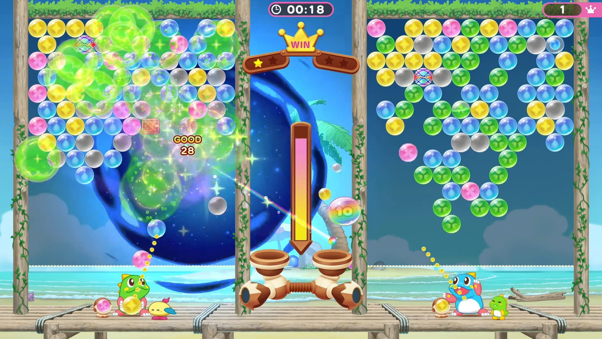 Puzzle Bobble Everybubble! Nintendo Switch Game - Fun Bubble Shooter Puzzle Adventure for Kids & Adults - Perfect for Family Game Night & Travel Entertainment