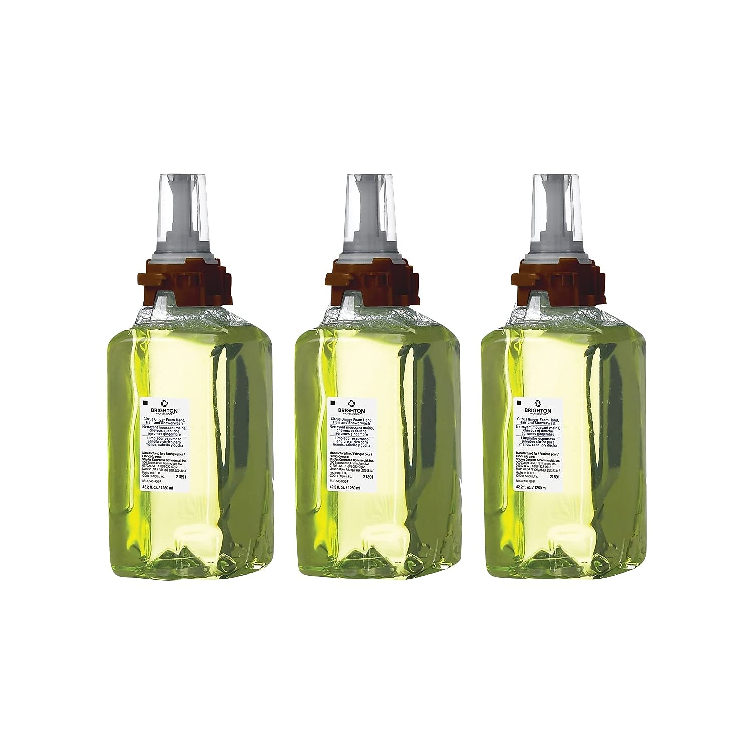 Professional ADX-12 Foaming Hand, Hair & Body Wash - Gentle Cleansing for All Skin Types | Perfect for Shower, Bath & Travel Use