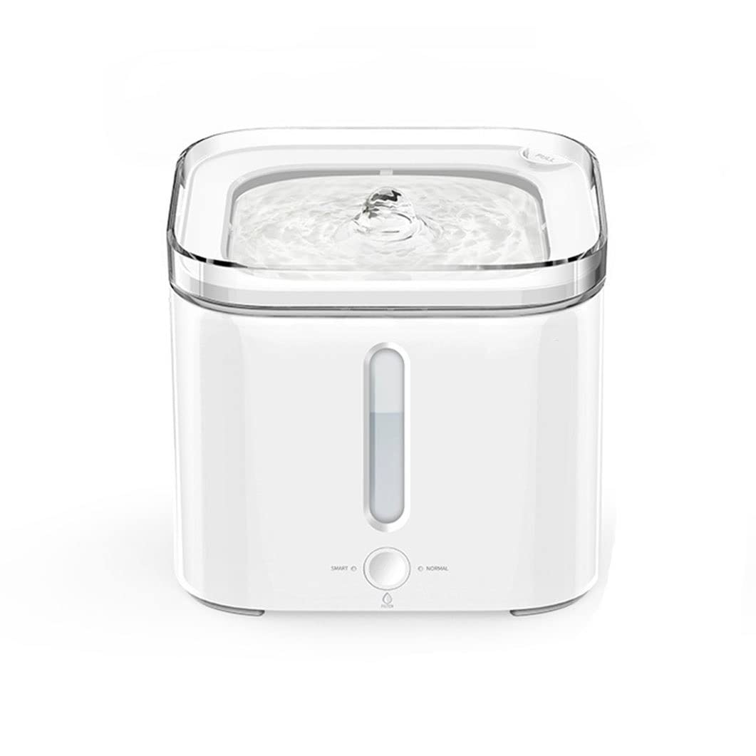 Liusj Junst Wenzhe 2L Automatic Cat Water Fountain - Smart Pet Drinking Water Dispenser with Circulating Filtration for Dogs & Multiple Pets - Perfect for Home, Office, and Travel Use