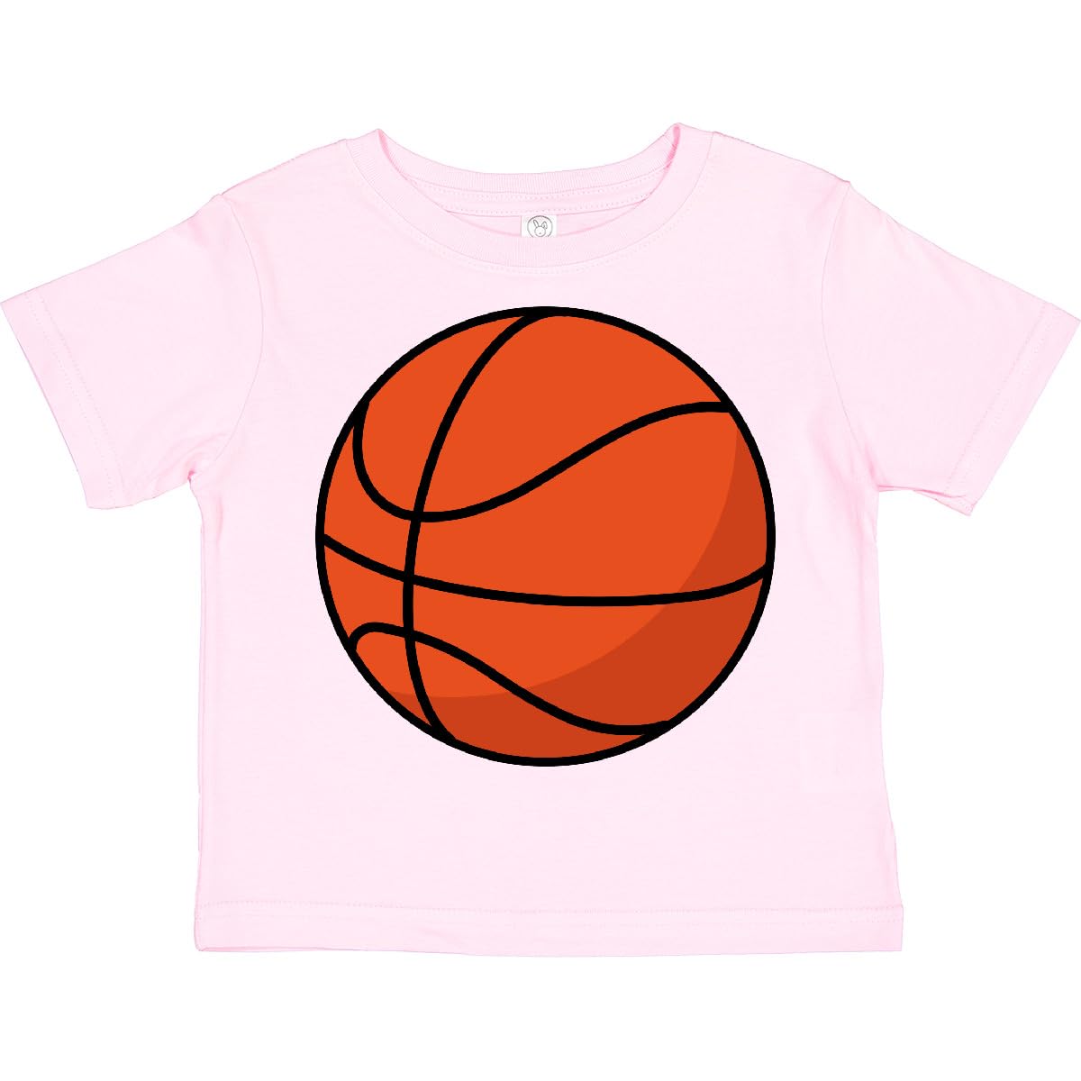 Inktastic Basketball Sports Ball Toddler T-Shirt - Cute Basketball Design for Kids - Perfect for Playtime, Sports Events & Casual Wear