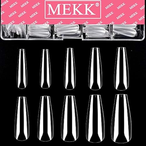 500PCS Ballerina Coffin Nails