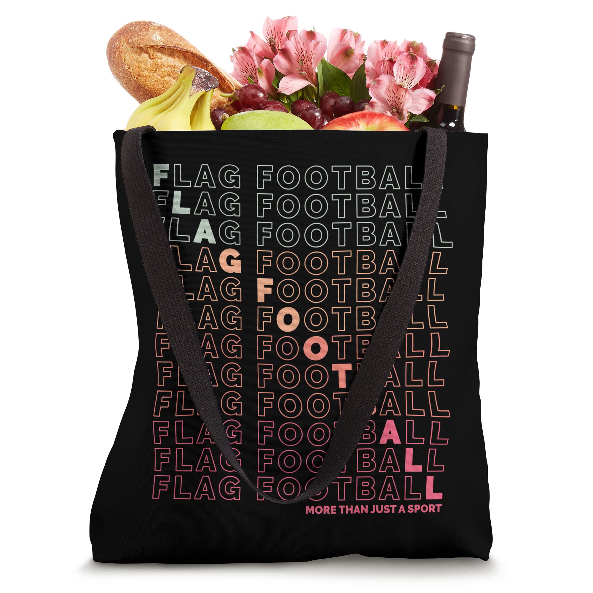 Flag Football Tote Bag - Durable Sports Gear for Practice & Games - Perfect for Football Equipment Storage & Team Gear Organization