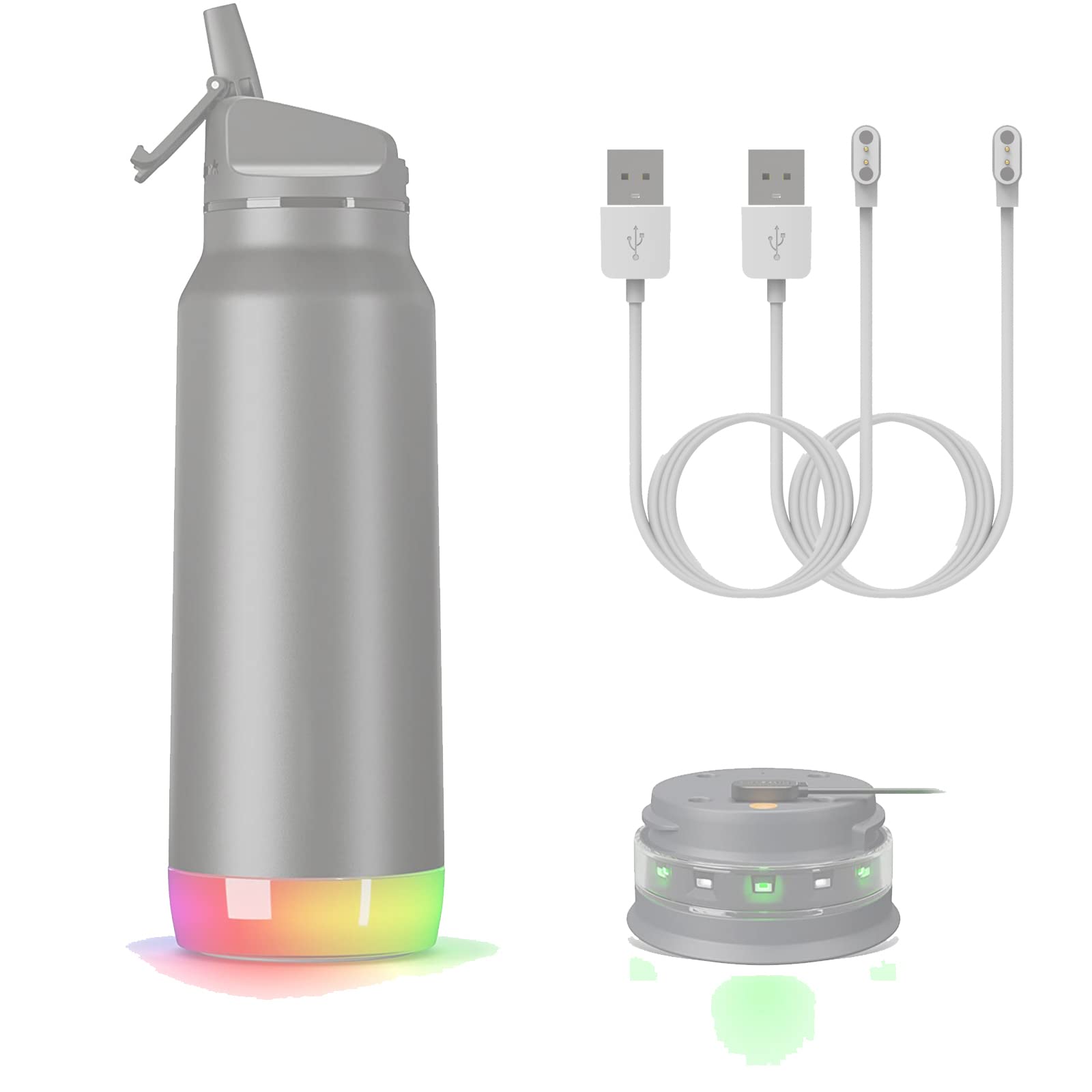 Original Title: Charger Compatible with HidrateSpark PRO/HidrateSpark PRO Steel/HidrateSpark PRO Tumbler Charger Chargering Cable Cord Magnetic USB Cradle Accessories   Optimized Title: HidrateSpark PRO Charger - Magnetic USB C Charging Cable & Cradle for HidrateSpark PRO, PRO Steel & Tumbler - Fast Charging Accessories for Gym, Office & Travel