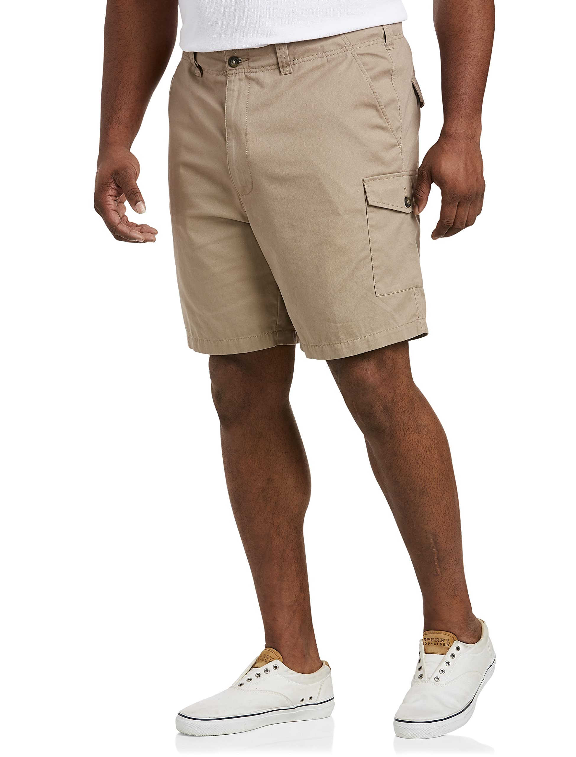 DXL Big and Tall Men's Cargo Shorts - Comfortable Stretch Fit with Multiple Pockets | Perfect for Outdoor Activities, Travel & Casual Wear