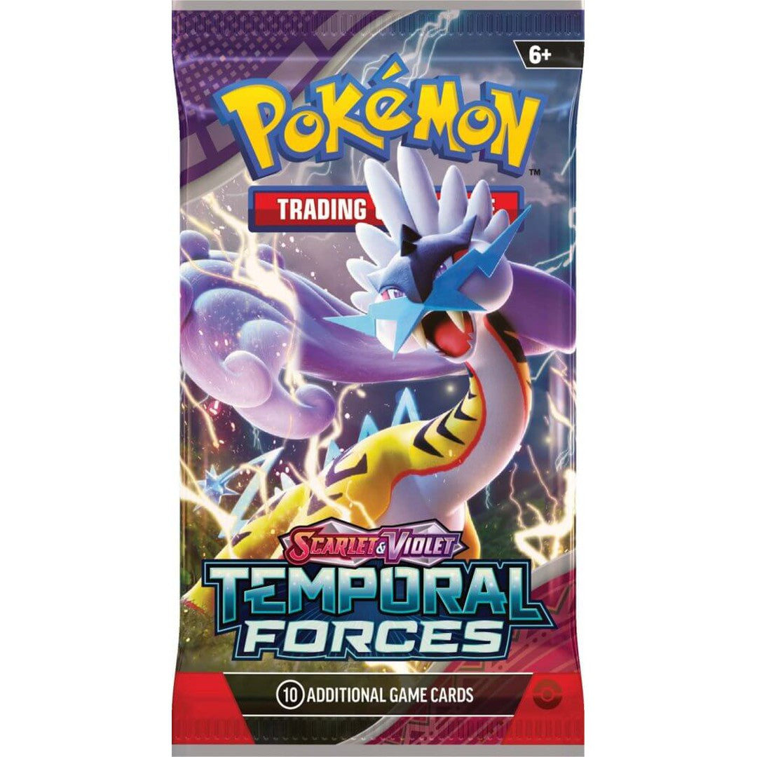 Pokemon TCG Scarlet & Violet Temporal Forces Booster Box - 36 Packs for Collectors & Players - Perfect for Trading, Battling & Booster Drafts