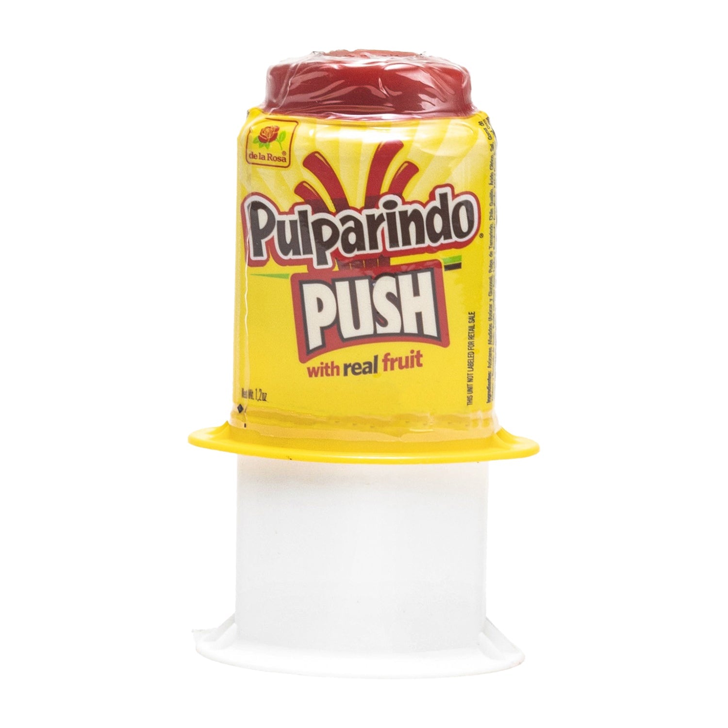 De La Rosa Pulparindo Tamarindo Candy - 12ct Box | Authentic Mexican Tamarind Candy for Snacking, Parties & Gifting