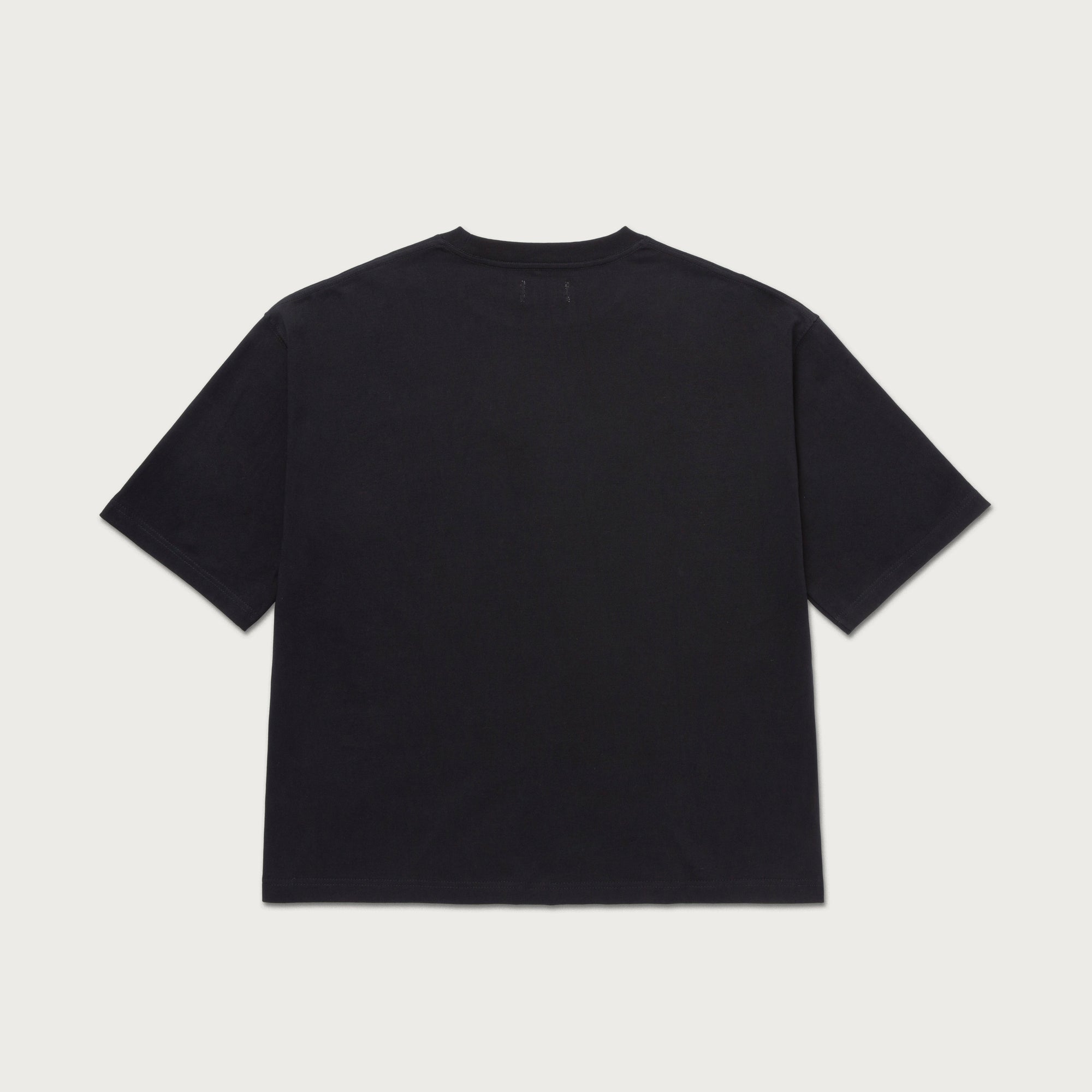 Honor The Gift Embroidered Box Tee - Black Cotton T-Shirt for Men | Streetwear & Casual Outfits
