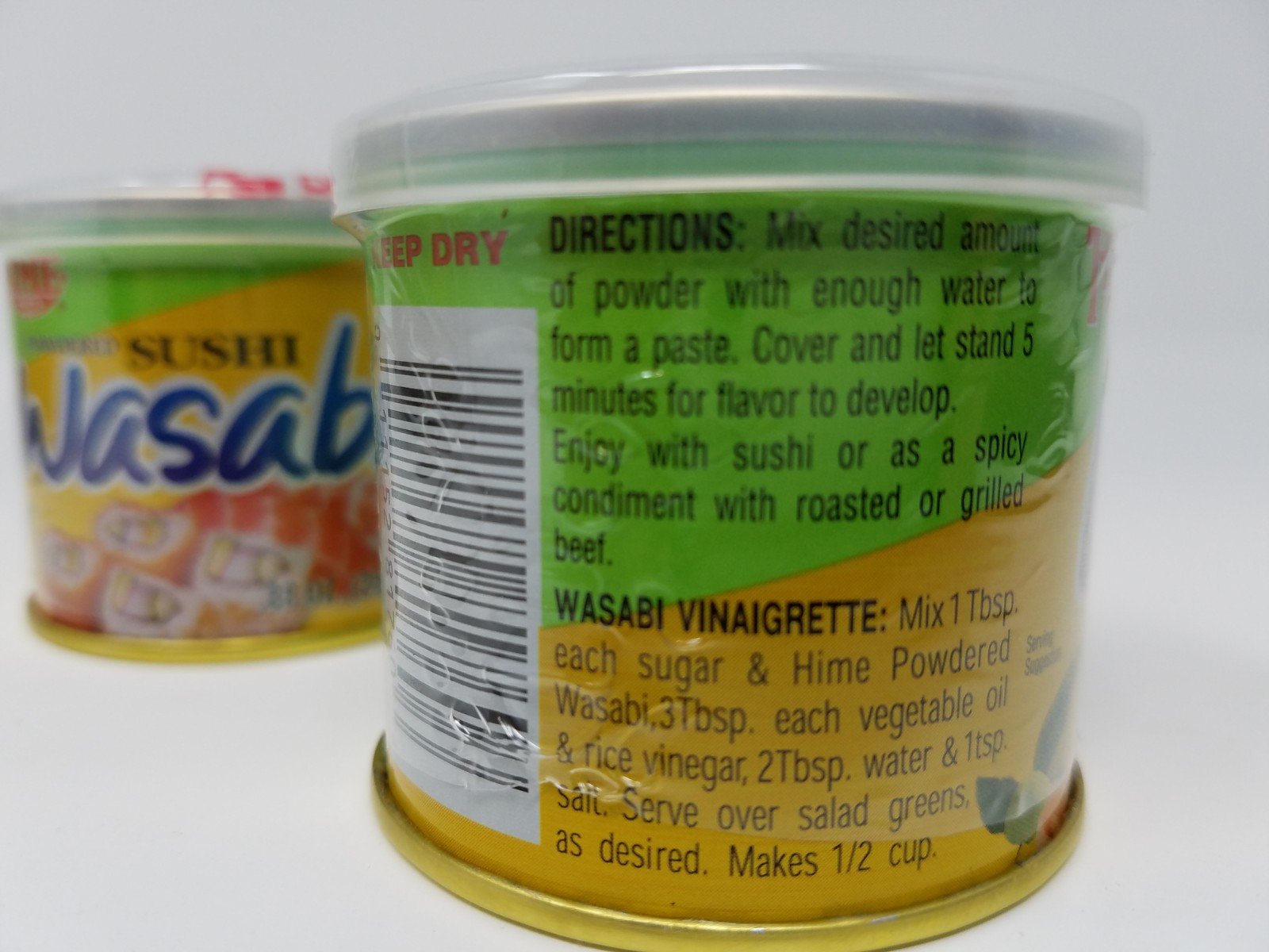 Premium Japanese Wasabi Powder for Sushi & Cooking - Authentic Wasabi Paste for Sauces, Dips & Seasoning | Perfect for Sushi Bars, Home Chefs & Asian Cuisine Lovers