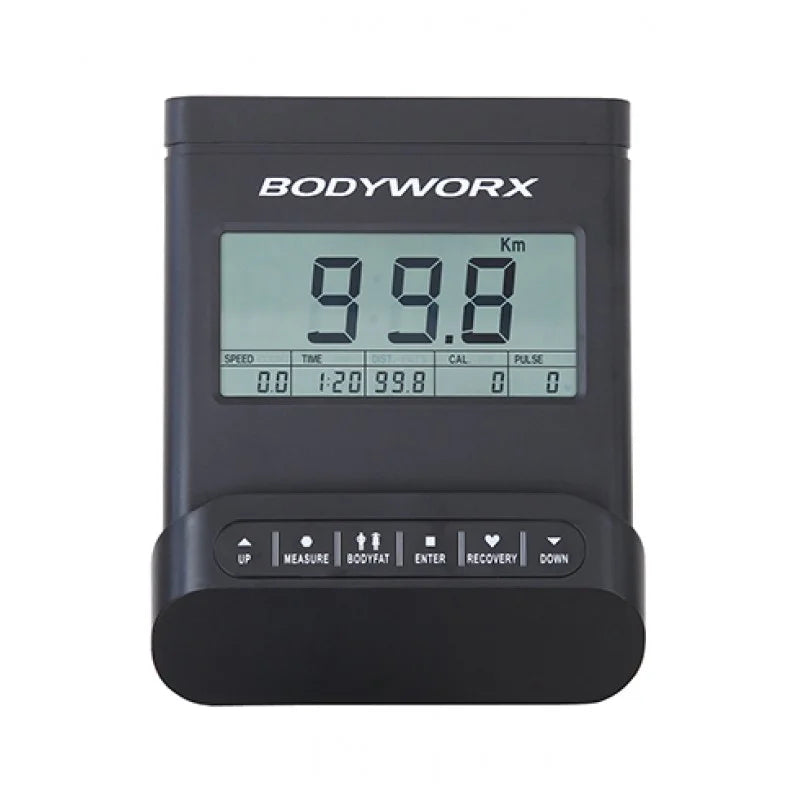 Bodyworx ABX295M Upright Exercise Bike for Home Gym - Indoor Cycling Fitness Equipment for Cardio Workouts & Weight Loss