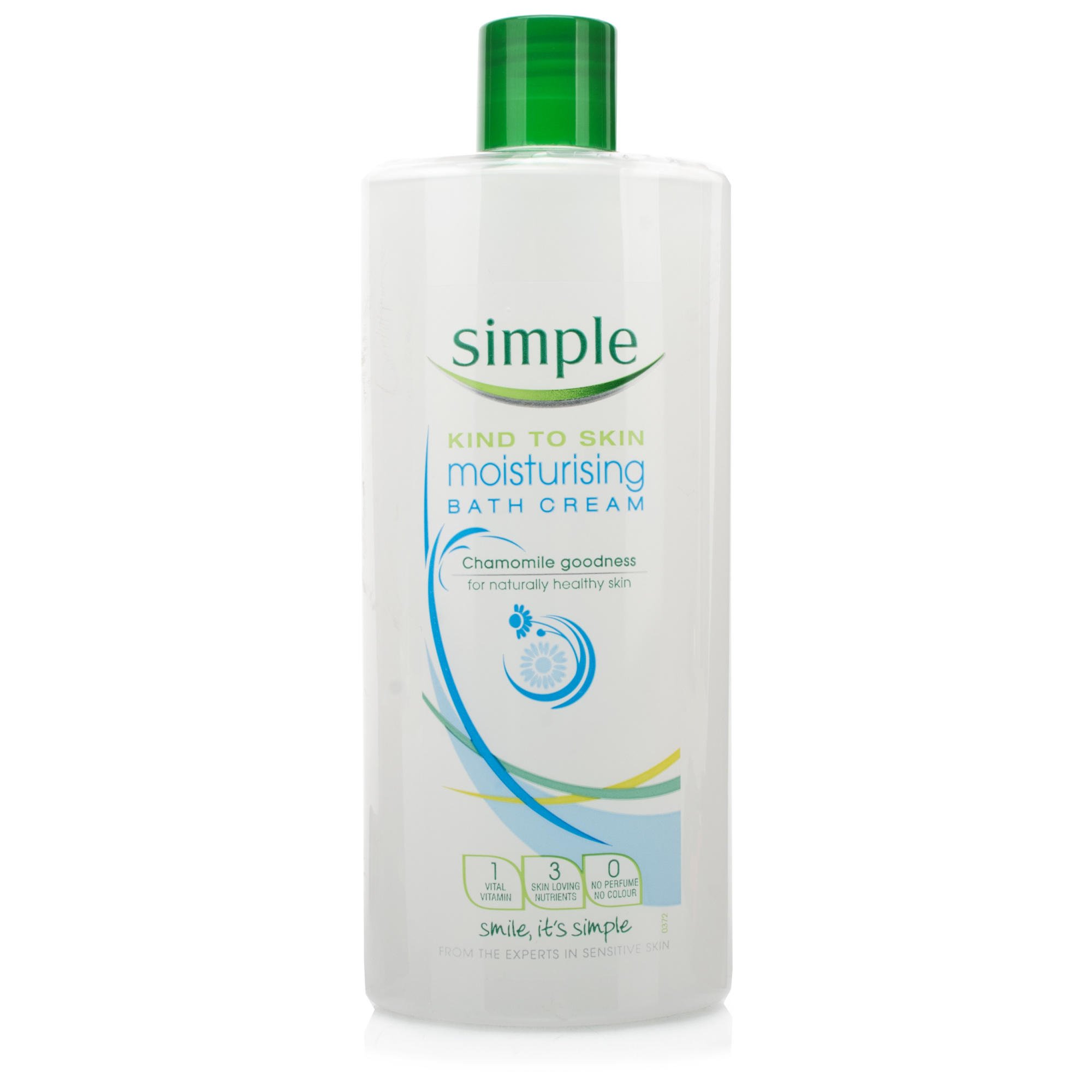 Simple Moisturizing Bath Cream - Pack of 2 | Hydrating Body Wash for Dry Skin | Perfect for Relaxing Baths & Spa Nights