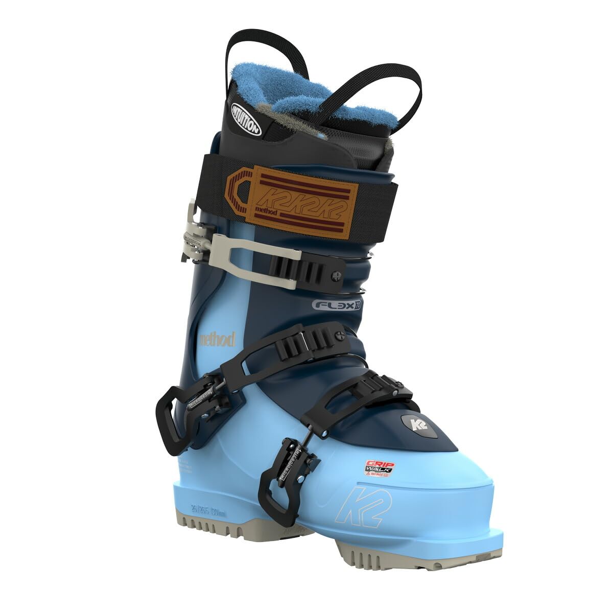 K2 Method W Women's Ski Boots - Lightweight & Comfortable for All-Mountain Skiing - Perfect for Alpine Adventures & Resort Skiing