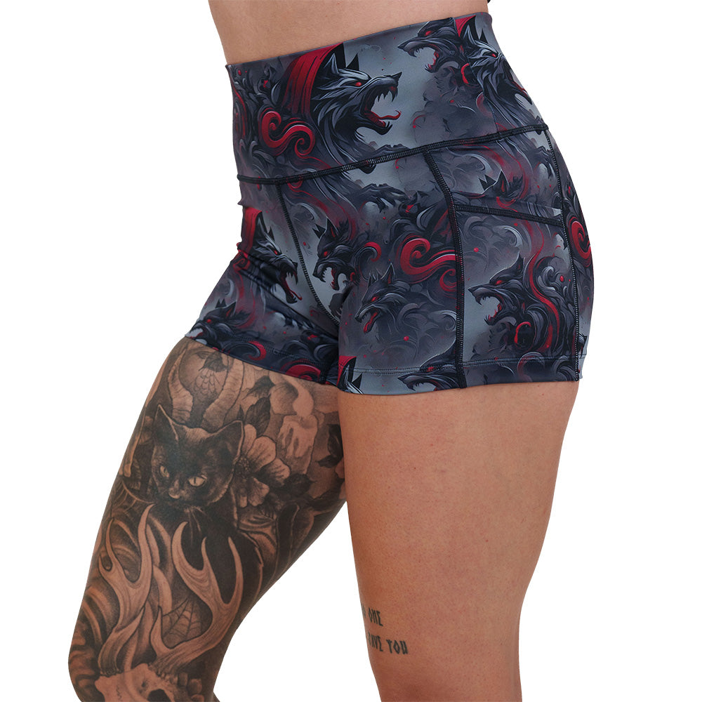 Big Bad Wolf Men's Athletic Shorts - Lightweight, Breathable & Comfortable for Running, Gym & Outdoor Activities