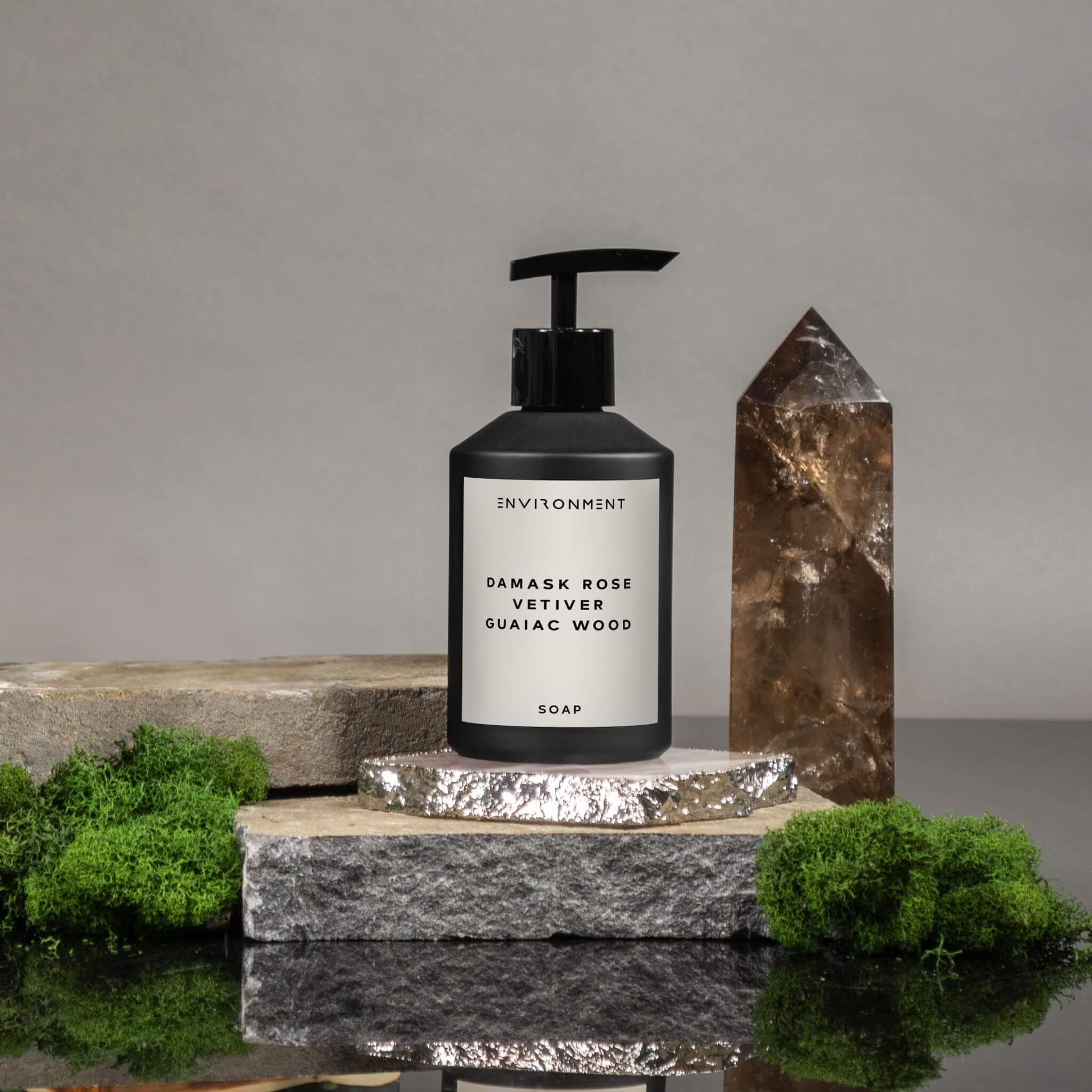 Luxury Hand Soap Inspired by LL Rose 31 & Fairmont Hotel - Damask Rose, Vetiver & Guaiac Wood Scent - Premium Bathroom & Guest Soap for Hotels, Spas & Home Use